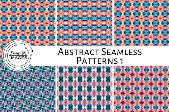 Abstract Seamless Patterns 1: A Versatile Resource for Creative and Practical Use