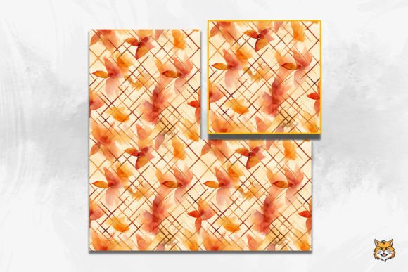 Autumn Plaid Patterns Seamless Pattern: A Versatile Design Asset for Creative Projects