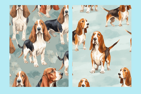 Basset Hounds Patterns