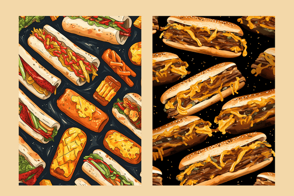 Cheesesteak Patterns