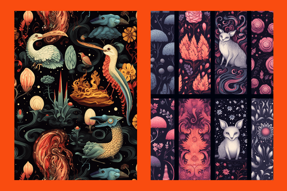 Mystical Creatures Patterns: A Creative Resource for Artists and Crafters