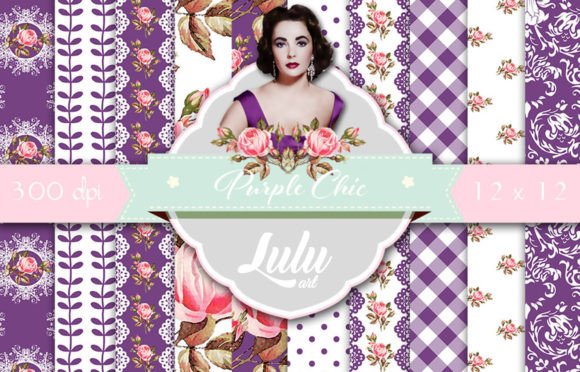 Purple Chic Patterns: A Creative Resource for Design Enthusiasts