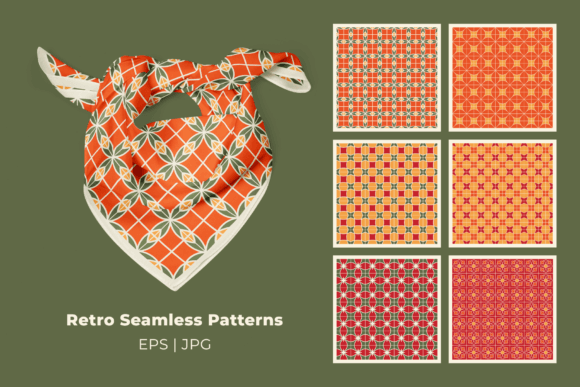 Retro Seamless Vector Patterns