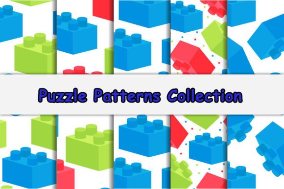 Seamless Puzzle Patterns Graphic: A Versatile Tool for Creative Workflows
